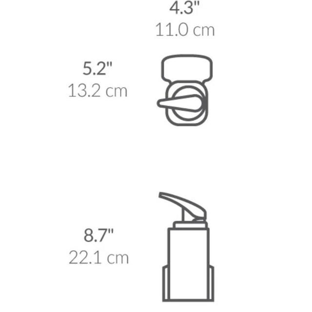 SIMPLEHUMAN ΑΝΤΛΙΑ ΣΑΠΟΥΝΙΟΥ 650ML ΜΕ ΘΗΚΗ