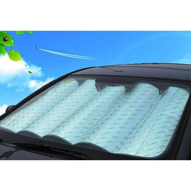 AUTOMAX LASER SUNSHADE ALUMINIUM LARGE 145X70CM