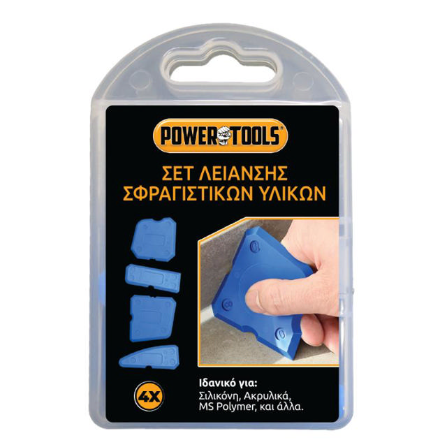 POWER TOOLS SEALANT SMOOTHING 4PCS SET