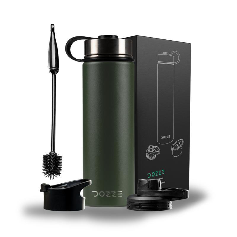 DOZZER VOYAGER ΠΑΓΟΥΡΙ ΘΕΡΜΟΣ 620ML - FOREST GREEN