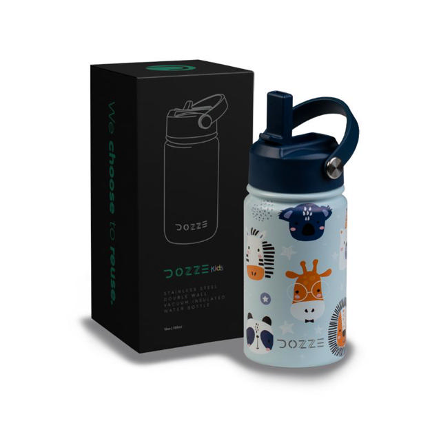 DOZZE KIDS WATER BOTTLE 355ΜL - LUCKY ZOO