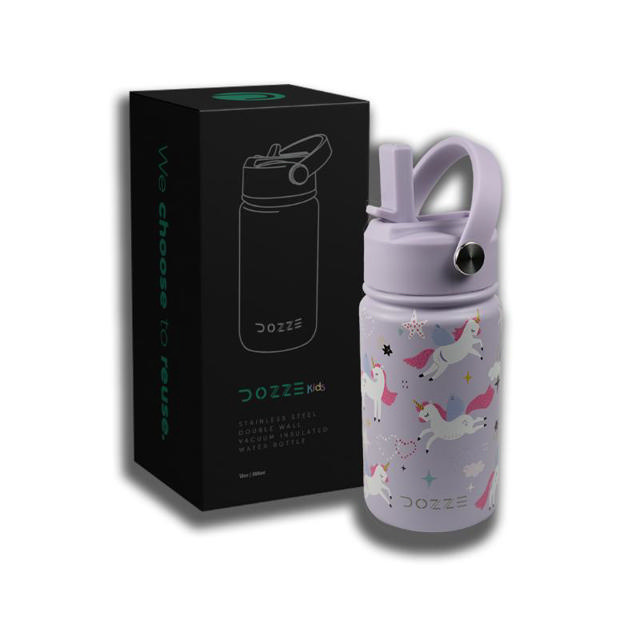 DOZZE KIDS WATER BOTTLE 355ΜL - DREAMY UNICORN