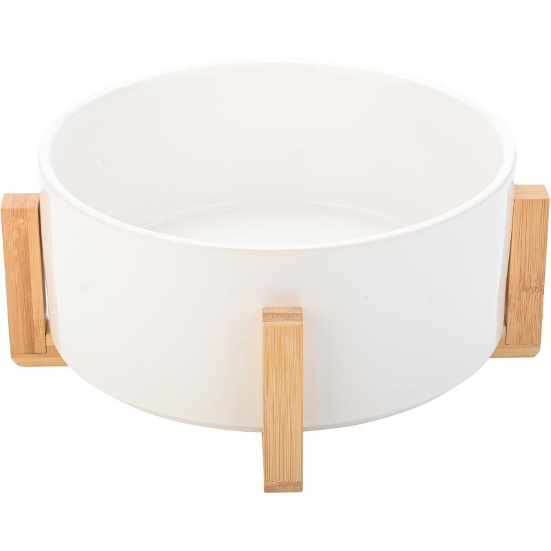 ESTIA BAMBOO ESSENTIALS SALAD BOWL 27CM - WHITE