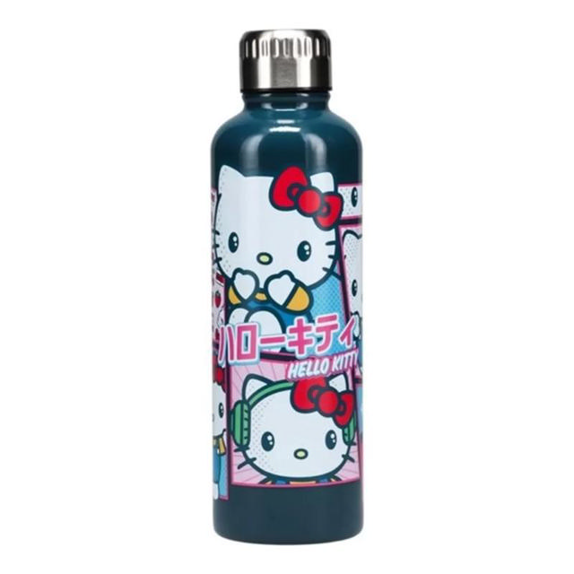 PALADONE ΜΕΤΑΛΛΙΚΟ ΜΠΟΥΚΑΛΙ HELLO KITTY METAL 500ML