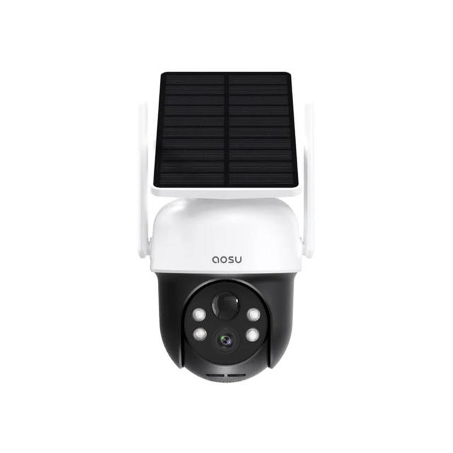 AOSU OUTDOOR SURVEILLANCE SOLAR CAMERA 2K