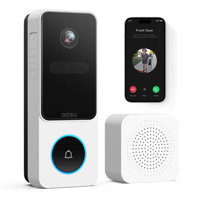 AOSU WIRELESS DOORBELL CAMERA