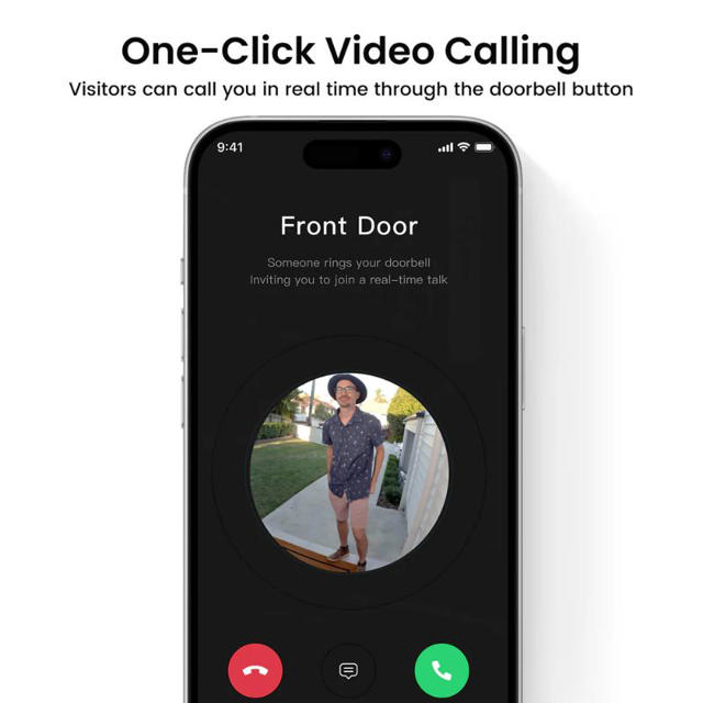 AOSU WIRELESS DOORBELL CAMERA