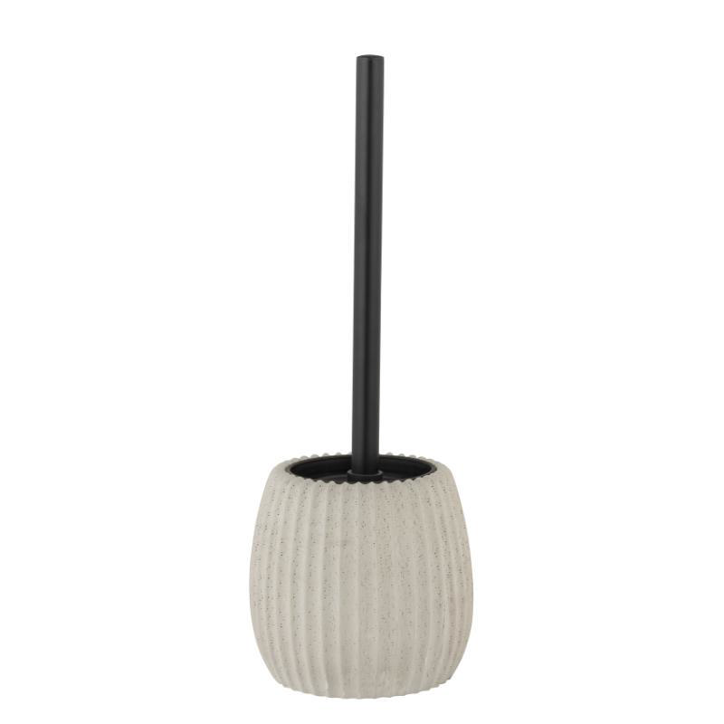 WENKO TORRETTA DIATOMITE STONE TOILET BRUSH - LIGHT GREY