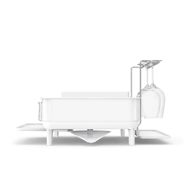 SIMPLEHUMAN STEEL FRAME DISHRACK - WHITE