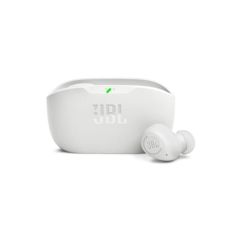 JBL WAVE BUDS IP54 TOUCH ΑΚΟΥΣΤΙΚΑ - ΑΣΠΡΟ