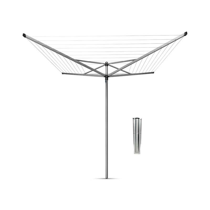 BRABANTIA ROTARY CLOTH DRYER WITH GROUND SPIKE- 40M