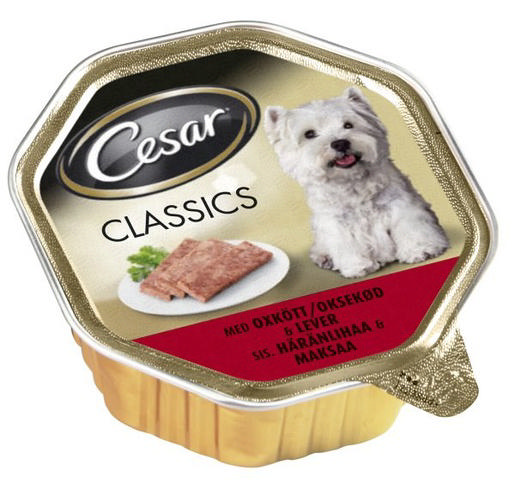 CESAR WET FOOD ADULT DOG BEEF 150GR