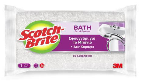 3M SCOTCH BRITE BATH SPONGE 1 PC