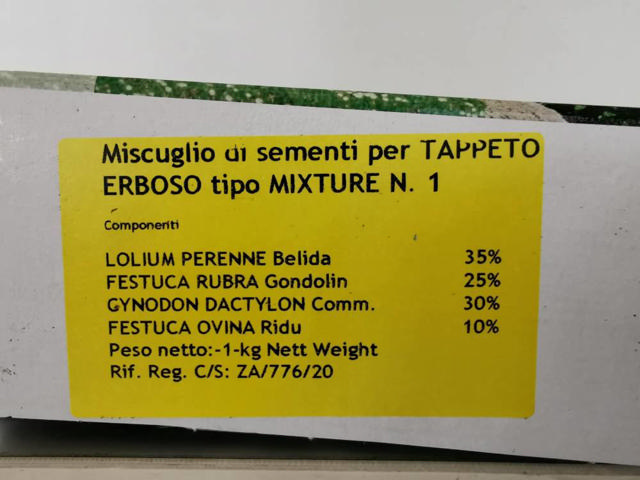 ΓΡΑΣΙΔΙ ΣΠΟΡΟΙ ΜΙΓΜΑ Ν.1 1KG