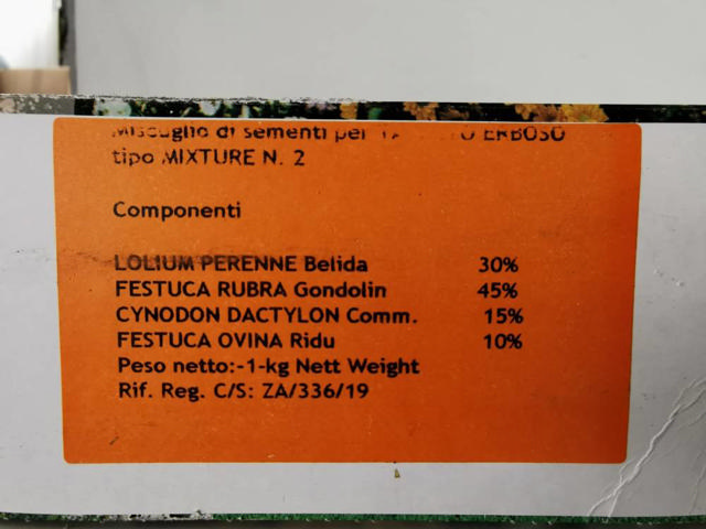 ΓΡΑΣΙΔΙ ΣΠΟΡΟΙ ΜΙΓΜΑ Ν.2 1KG