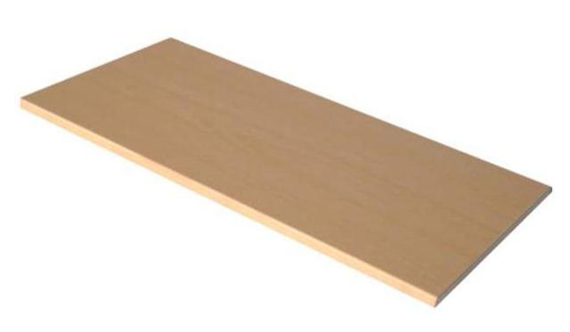 BEECH MELAMINE TABLE TOP 120X60