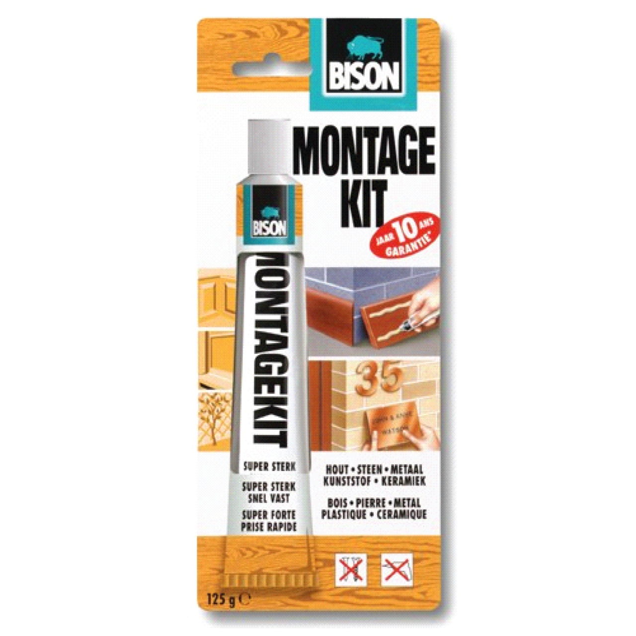 BISON MONTAGE KIT TUBE 125GR