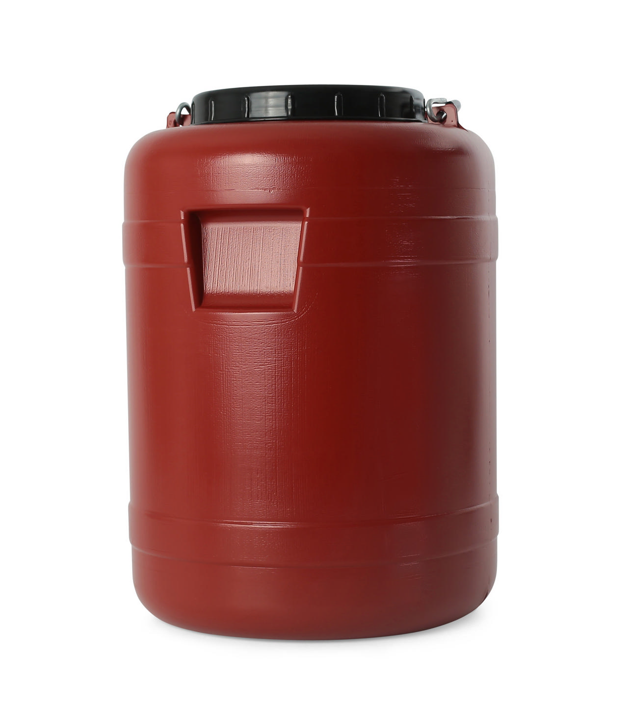 OLIVE CONTAINER 13L WITH CAP BROWN