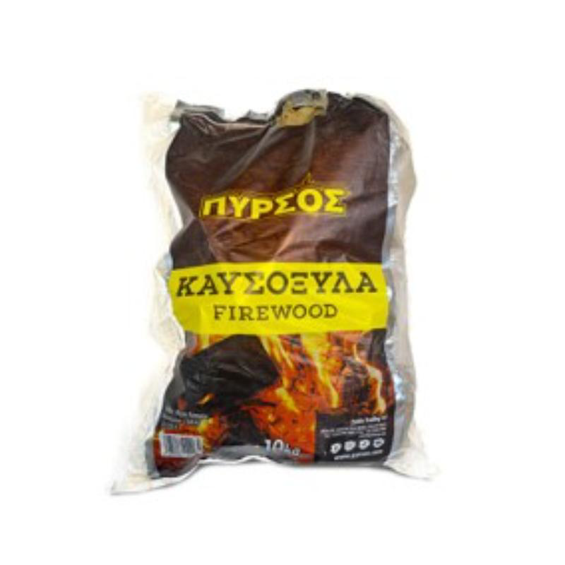 PYRSOS FIREWOOD PLASTIC BAG 10KG