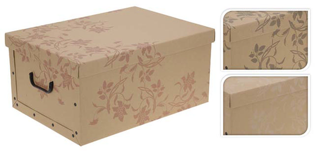 CARTON BOX 51X37X24CM 2 ASSORTED DESIGNS