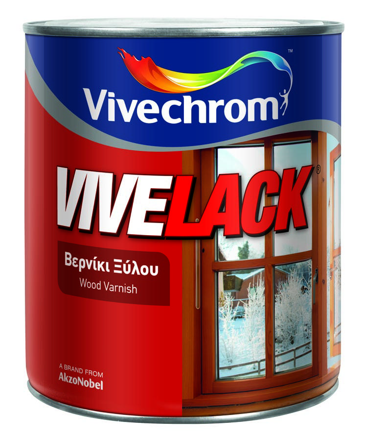 VIVECHROM LIGHT WALNUT GLOSS DECORATIVE & PROTECTIVE WOOD VARNISH 750ML