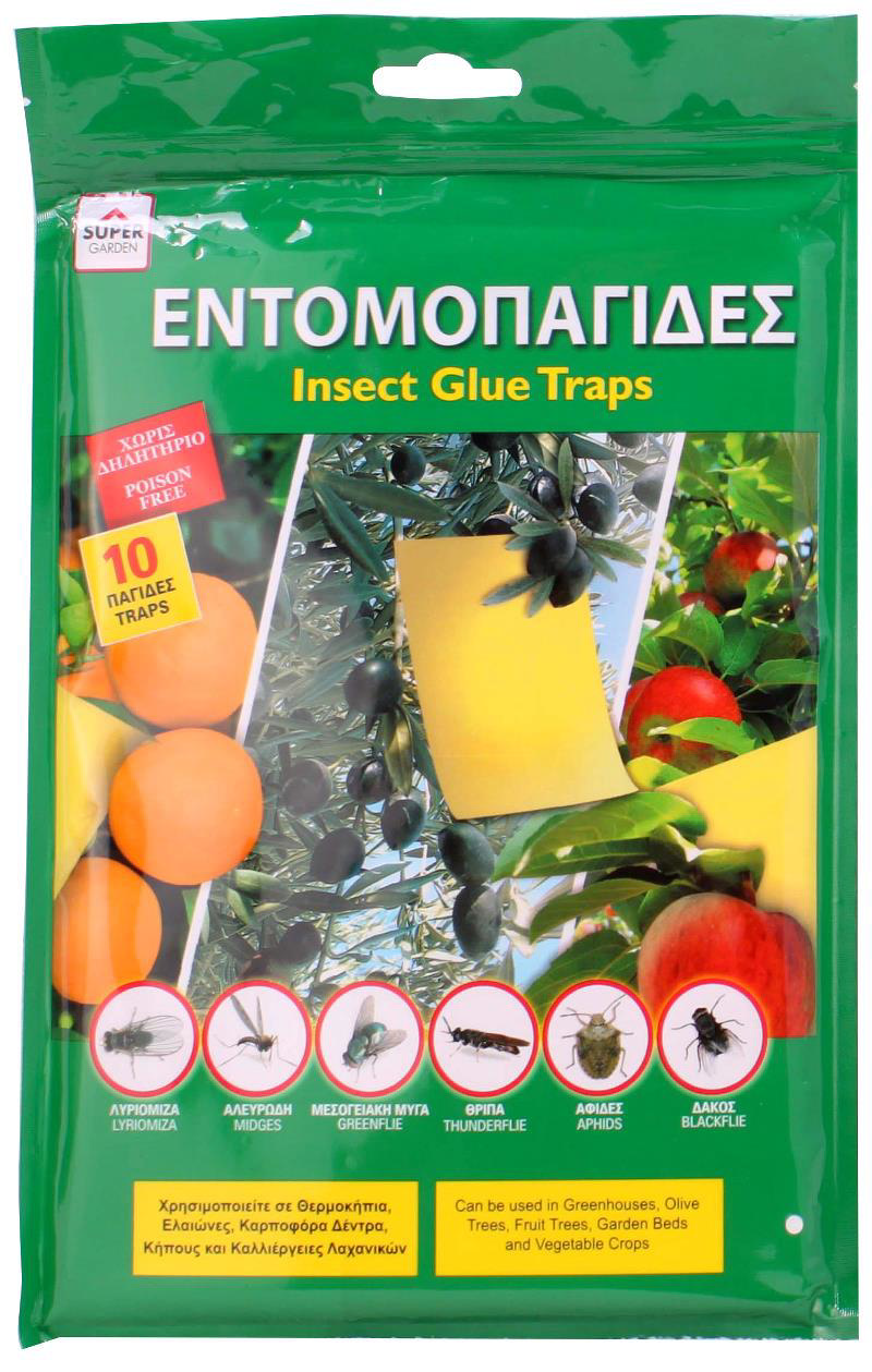 SUPER INSECT GLUE TRAP 10PCS