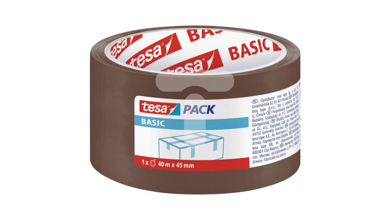 TESA SEALING BROWN 45MM X 40M