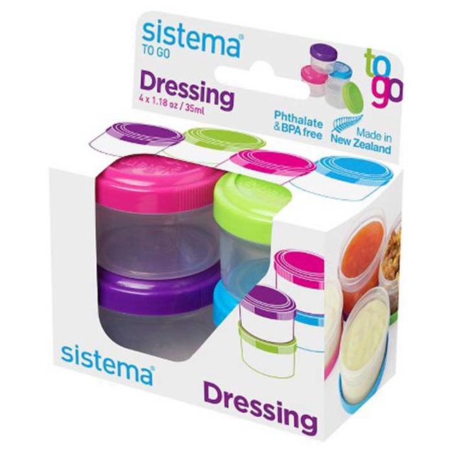 SISTEMA TO GO ΓΙΑ ΣΑΛΤΣΕΣ 4ΤΜΧ 35ML