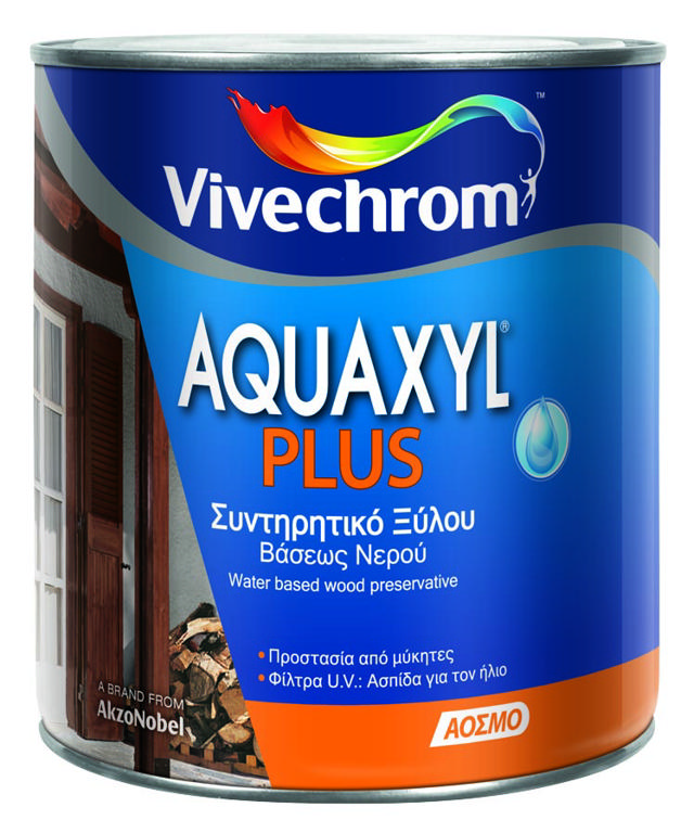 VIVECHROM MAHOGANY 505 AQUAXYL PLUS ΣΥΝΤΗΡΗΤΙΚΟ ΕΜΠΟΤΙΣΜΟΥ ΞΥΛΟΥ 750ML