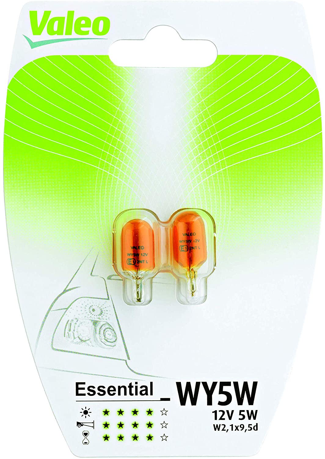 VALEO BULB WY5W ESSENTIAL 12V