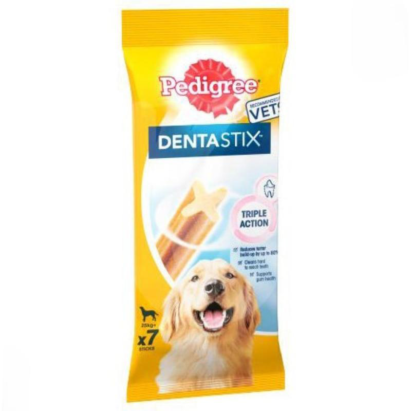 PEDIGREE DENTASTIX DOG TREAT LARGE 7 PIECES 270G