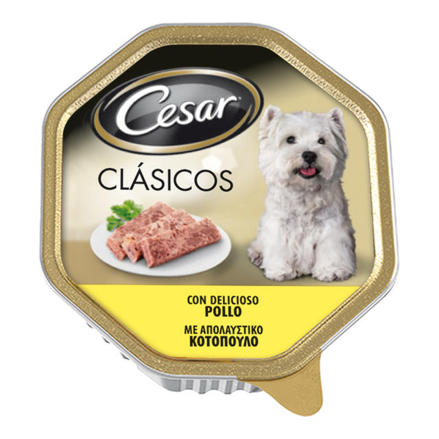 CESAR WET FOOD ADULT DOG CHICKEN 150GR