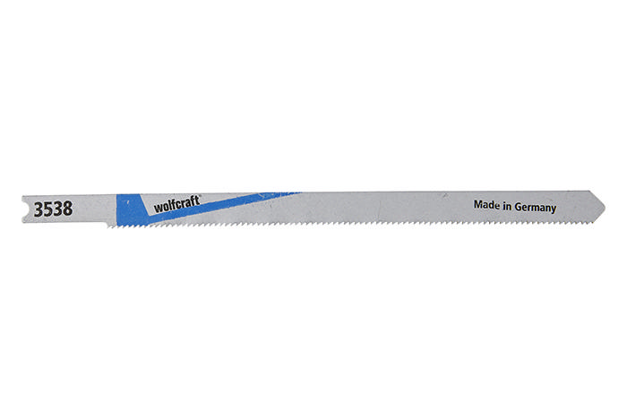 WOLFCRAFT 2 JIG SAW BLADES HCS L=130MM