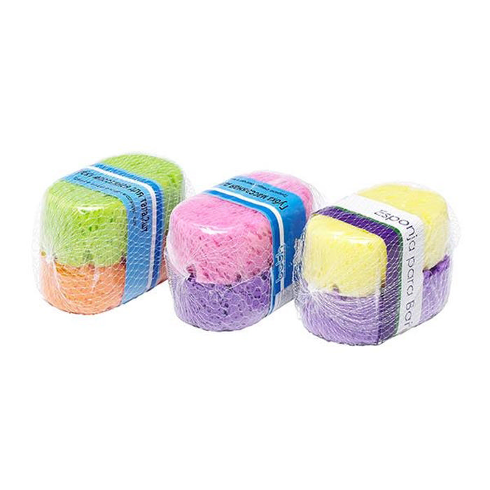 TOUCH OF BEAUTY BATH SPONGE 2PCS