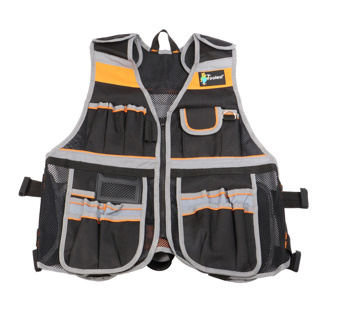 TOOL VEST W/RUBBER LOGO