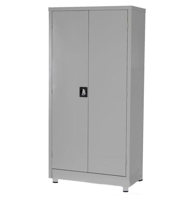 CRONOS UTILITY METALLIC CABINET 2 DOORS WITH 4 SHELVES 90X39X180CM