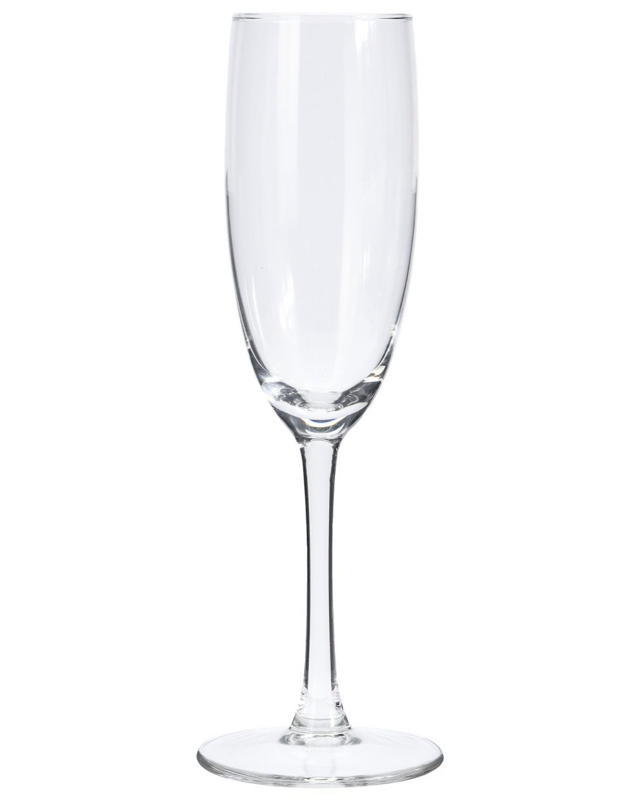 CHAMPAGNE GLASS 18CL SET 4PCS