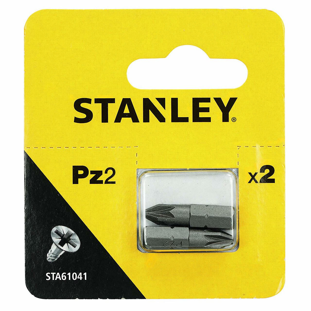 STANLEY SCREWDRIVER BITS PZ2