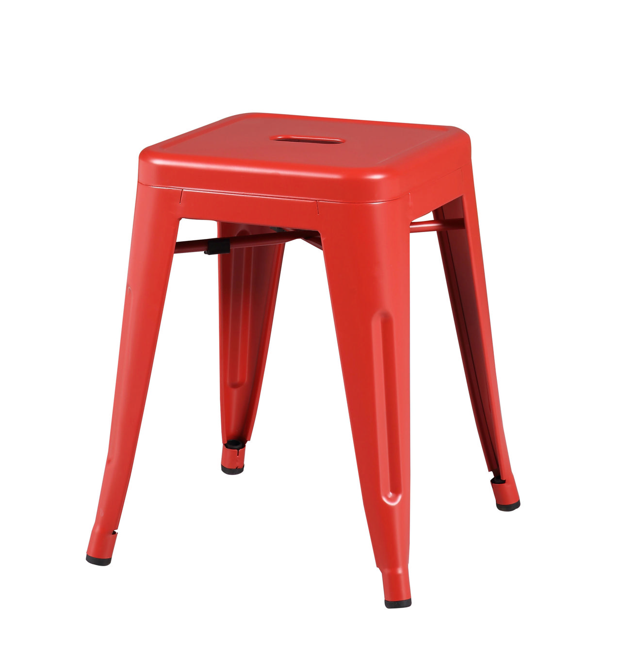 JONES STEEL STOOL - RED