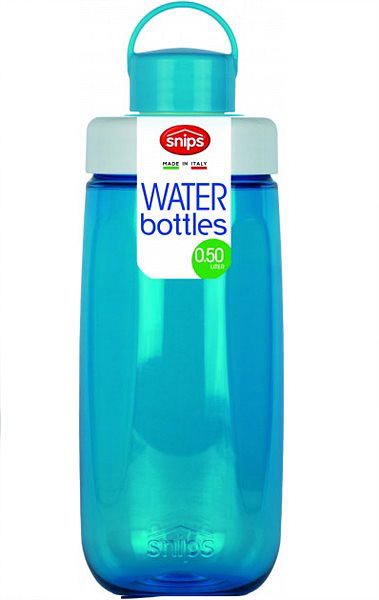 SNIPS TRITAN WATER BOTTLE 0,50LTR BLUE