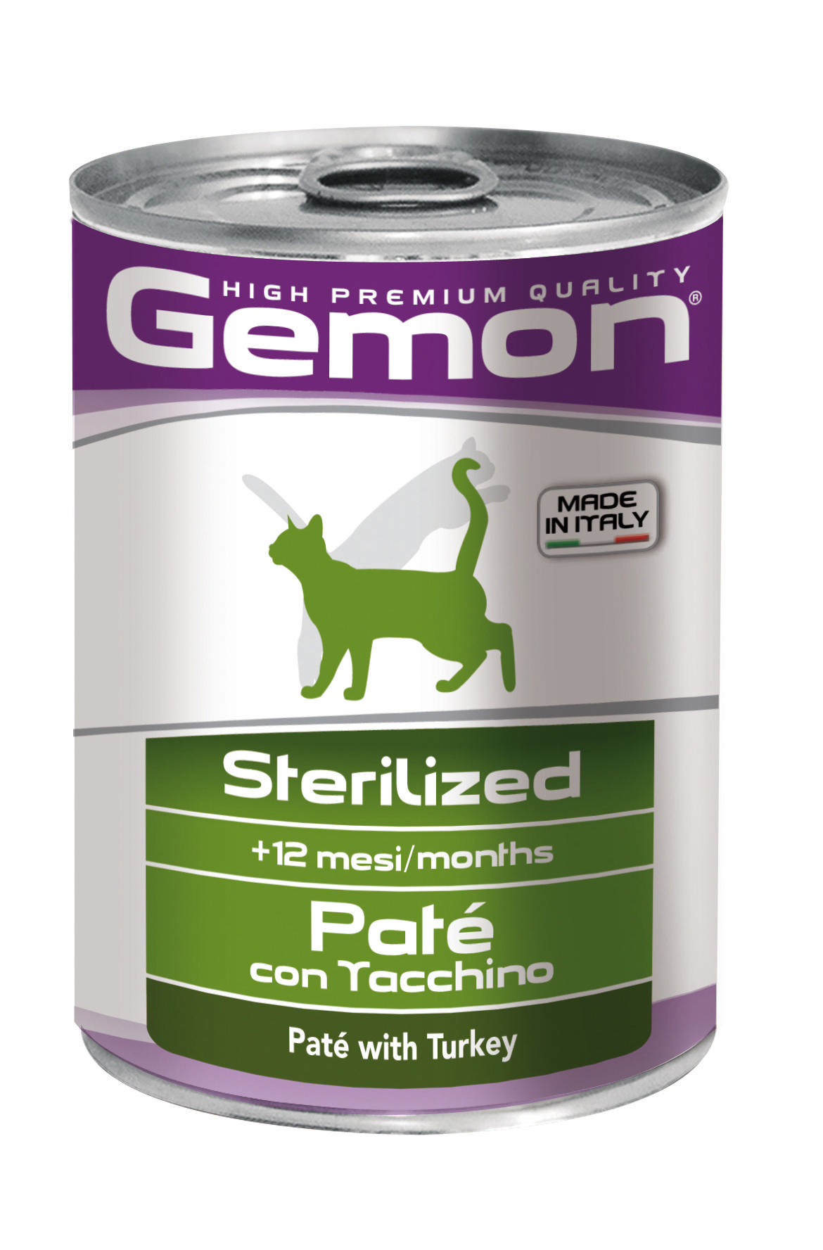 GEMON CAT STERILISED PATE 400G