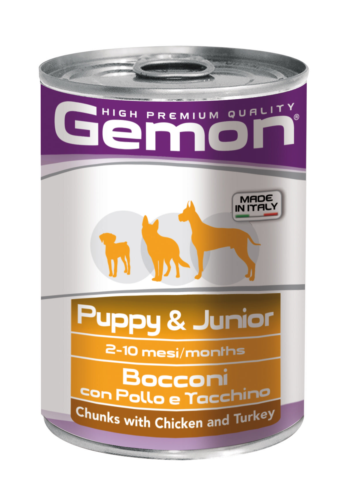 GEMON PUP PATE CHK&TURKEY 415G