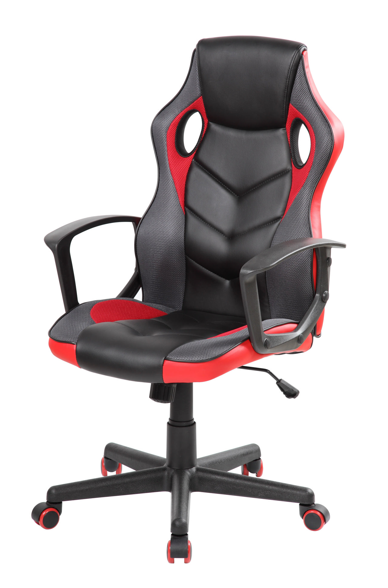 OMEGA OFFICE CHAIR - BLACK/RED