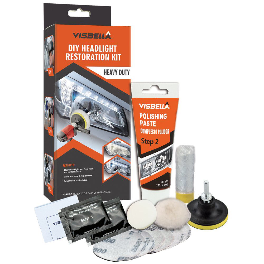 VISBELLA DIY HEADLIGHT RESTORATION KIT