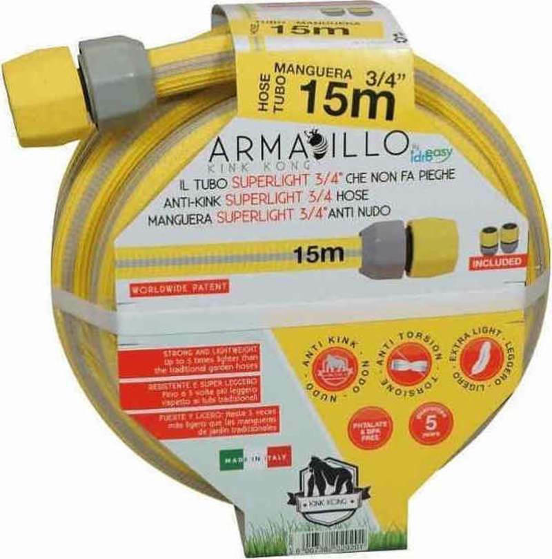 IDROEASY ARMADILLO KINGKONG 3/4 HOSE 15M