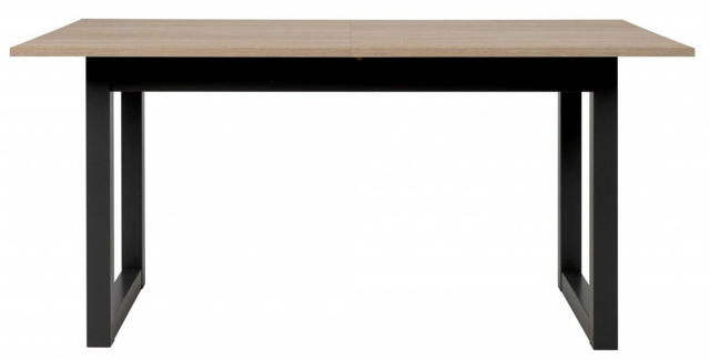 FINORI 2946 DENVER EXTENDABLE TABLE 160-200CM - BLACK/OAK