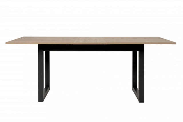 FINORI 2946 DENVER EXTENDABLE TABLE 160-200CM - BLACK/OAK