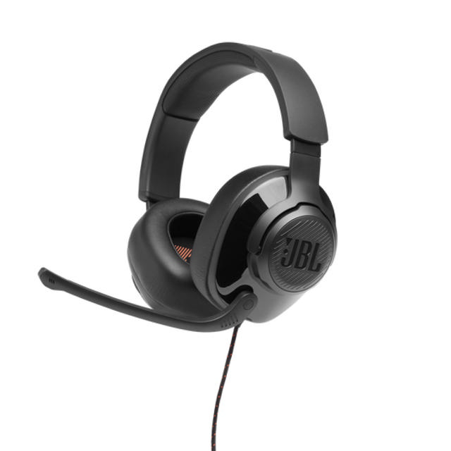 JBL QUANTUM 300 OVER EAR BLACK GAMING HEAPHONES