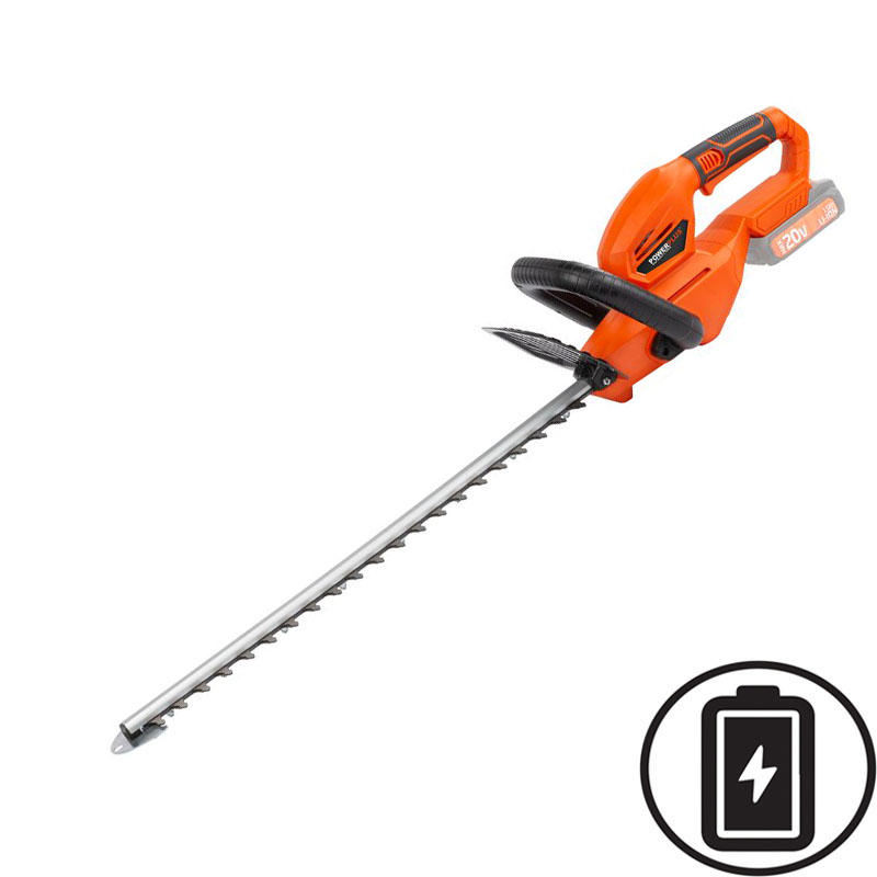 POWERPLUS POWDPG7531 HEDGE TRIMMER 20V 580MM NO BATTERY