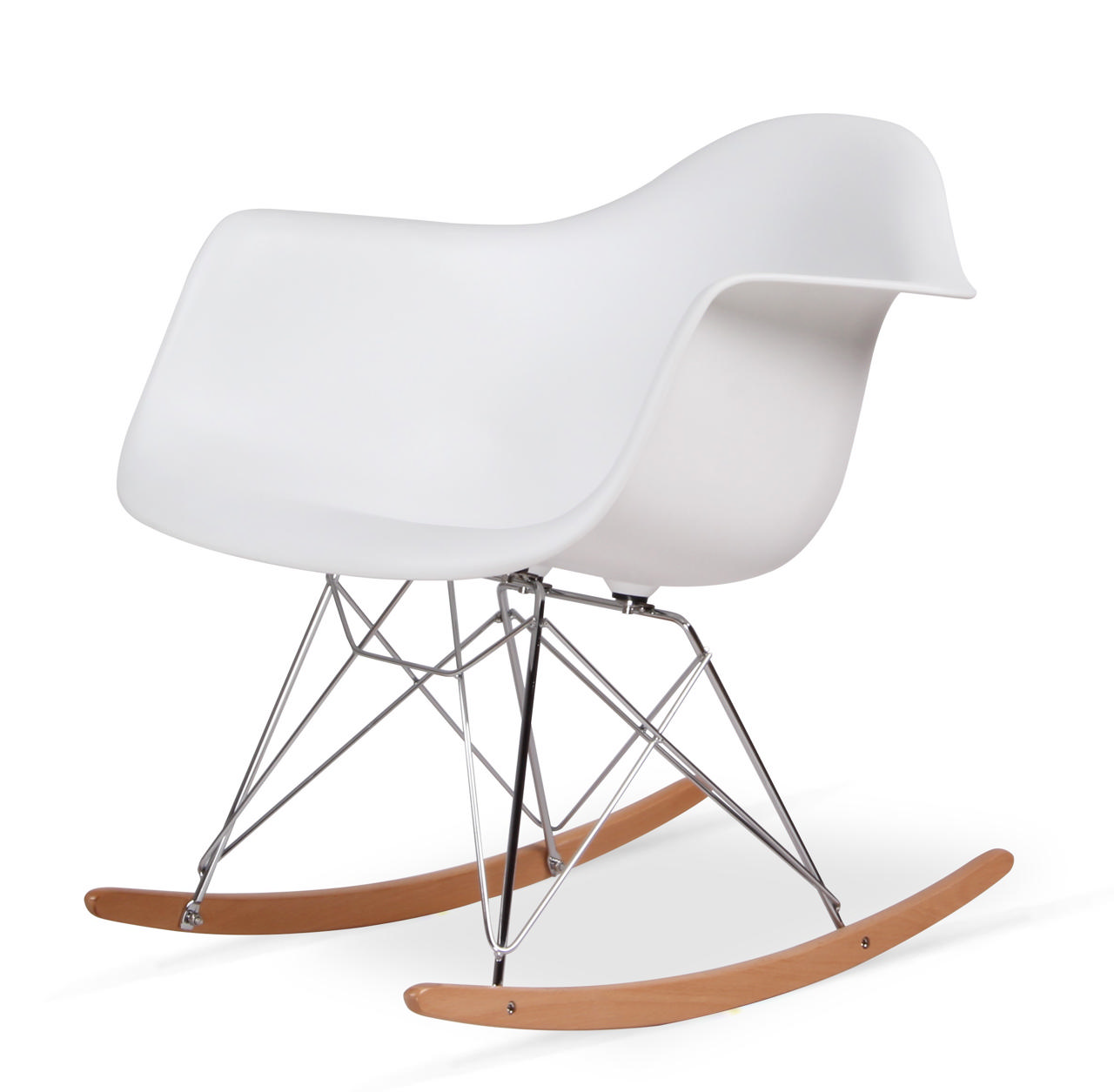 ELINA ROCKING CHAIR - WHITE